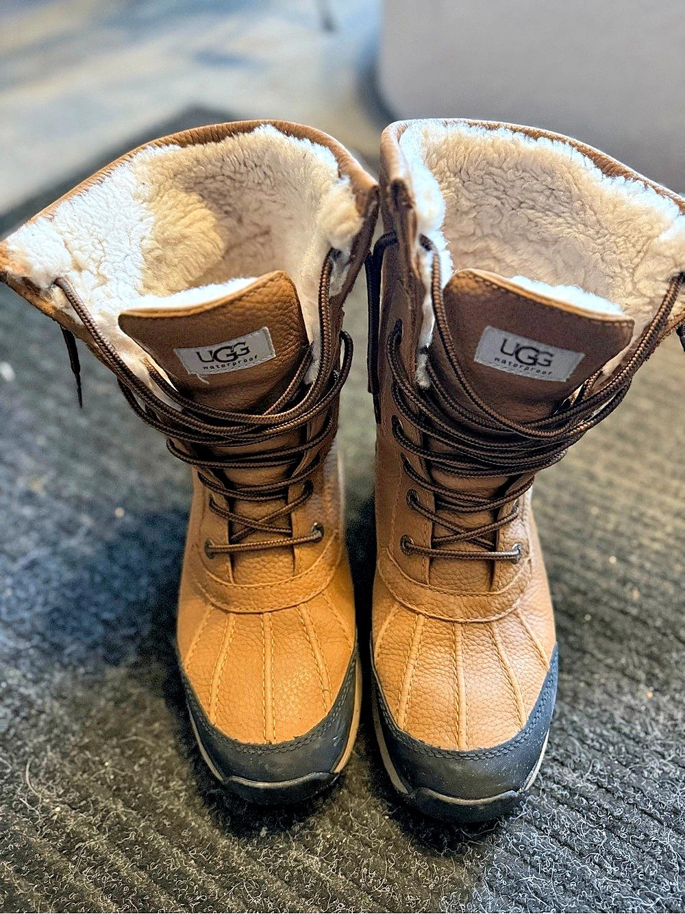 UGG Adirondack III Brown Winter Boots